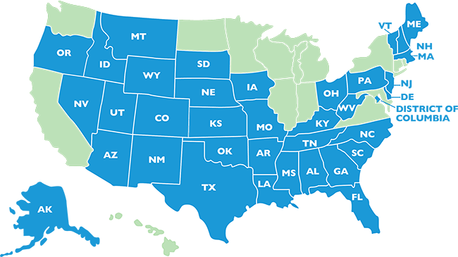 Homespark Home Care Franchise Territories